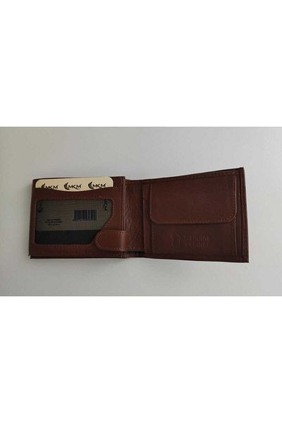 firdevsi hobi Genuine Leather Vertical Men's Wallet