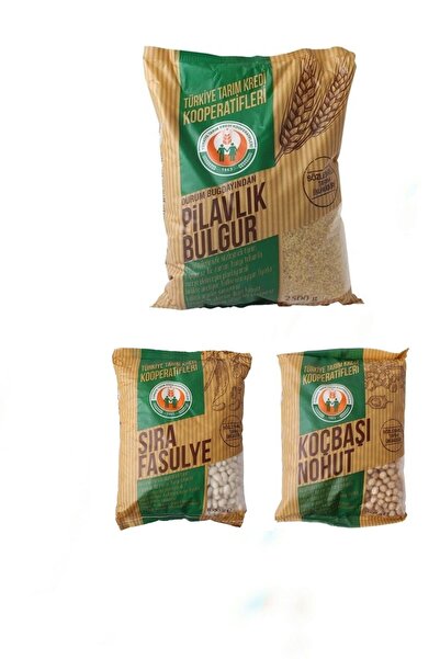 Tarım Kredi Birlik Tarım Kredi Bakliyat Seti (2,5 Kg. Pilavlık Bulgur + 1 Kg....