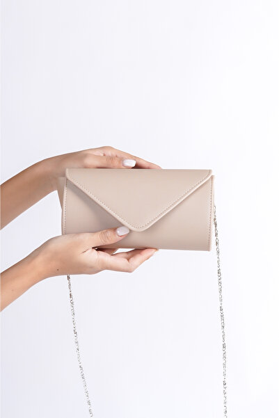 Moda Değirmeni Ten Women's Evening Dress Bag Satin Clutch Bag BG1178-310-0002