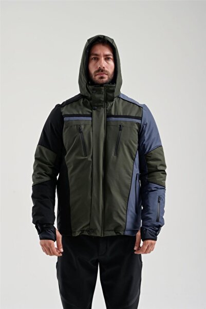 Exuma M 2211117-801 Хакі Скі Куртка