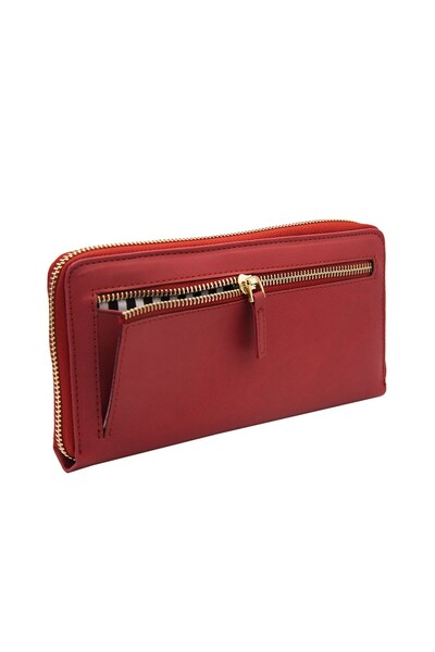 Case Look Women's Red Wallet Lenora 02