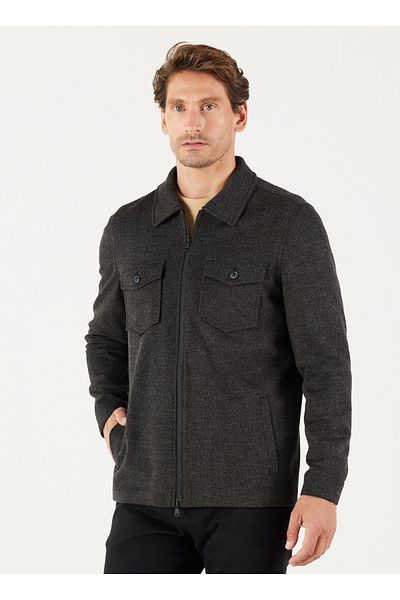 ALTINYILDIZ CLASSICS Altınyıldız Classics Black Men's Coat 4A0824100015