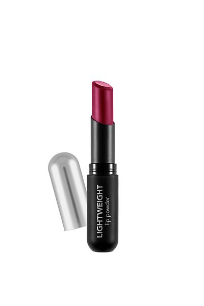 Flormar أحمر شفاه خفيف للغاية (أحمر كلاريت حيوي) - بودرة شفاه خفيفة الوزن - 018 لا تنسى - 8682536063753