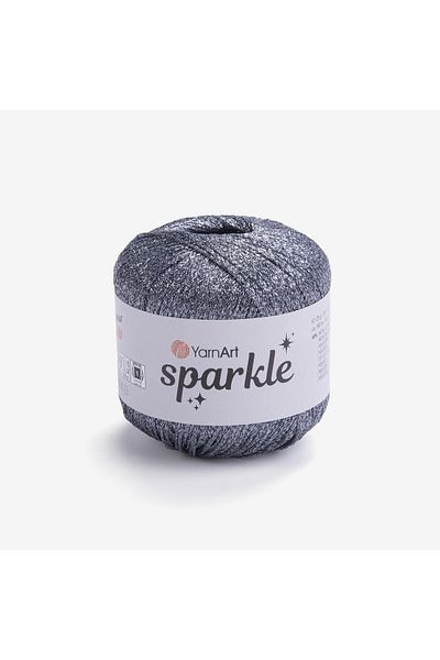Yarnart SPARKLE - ΝΗΜΑΤΑ ΠΛΕΚΤΟΥ ΓΚΡΙ-1357