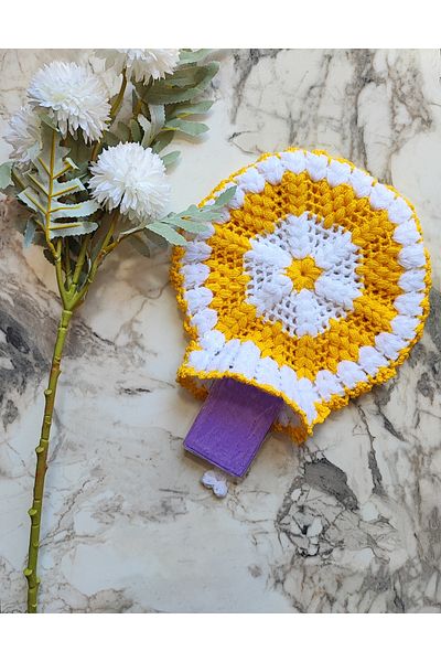 mbmh made by may hand Hand Knitted Bath Washcloth Dowry Washcloth Madebymyhand