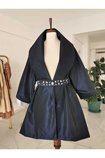 Gala Atelier TAFTA SERT YÜKSEK NEBAHAT ÇEHRE YAKA PARKA +TAŞLI ÇIKARILABİLİR ...