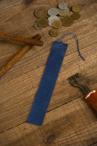 Lost Slope Leather Bookmark - Real Leather & Handmade