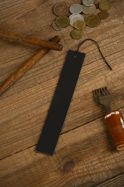 Lost Slope Leather Bookmark - Real Leather & Handmade