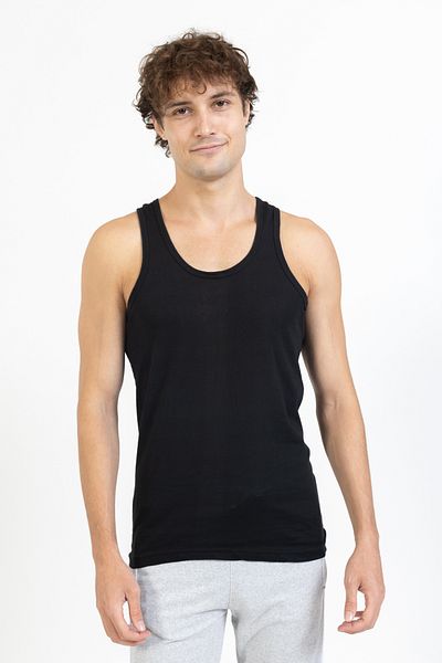 TAMPAP Men's Thin Strap Undershirt Camisole 3 Pack Tampap 1044