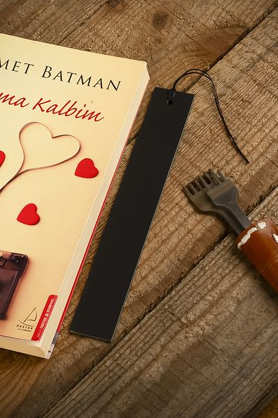 Lost Slope Leather Bookmark - Real Leather & Handmade