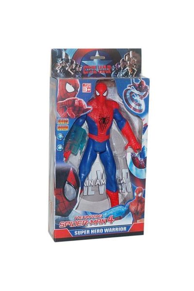 FO Super Hero Lighted Sound Figure Toy Spiderman