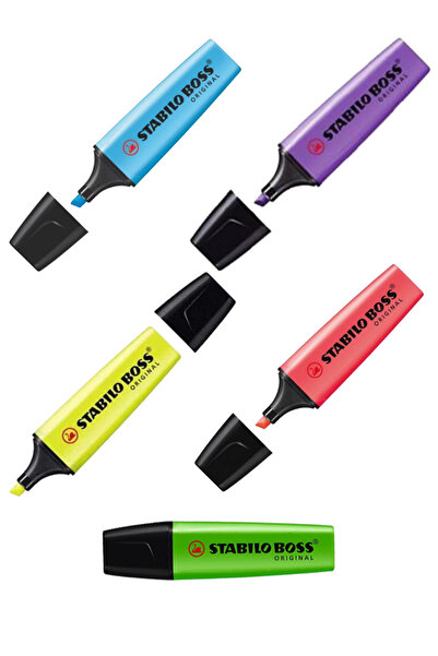 Stabilo Boss Original Fosforlu Kalem 5 Adet