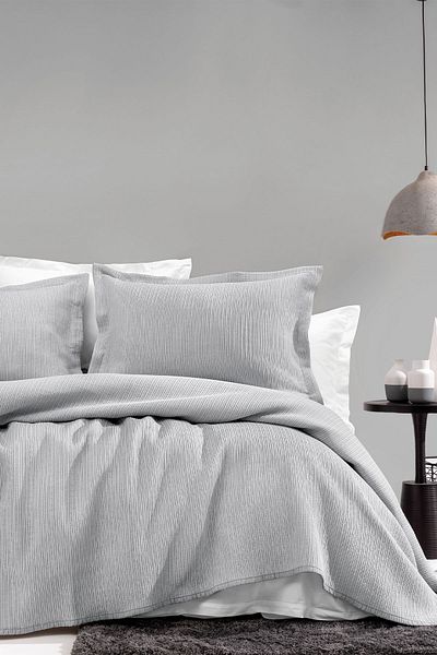 Yataş Digna Double Bedspread Set - Gray