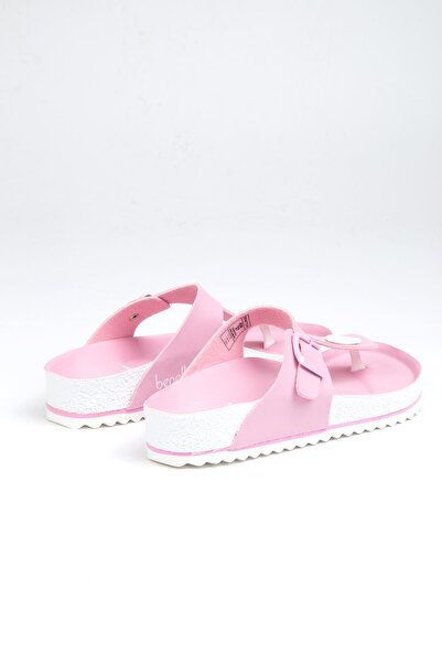Benetton ® |   BN-1324 - 3489 Ροζ - Γυναικείες Παντόφλες