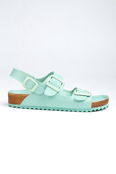 Benetton |   BN-1222- 3489 Ανοιχτό Πράσινο - Γυναικεία Σανδάλια