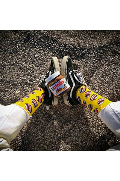 Tekstil dunyasi جوارب نوتيلا الصفراء للكلية