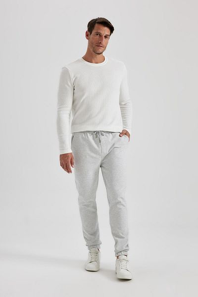 DeFacto Slim Fit Elastic Leg Premium Φούτερ
