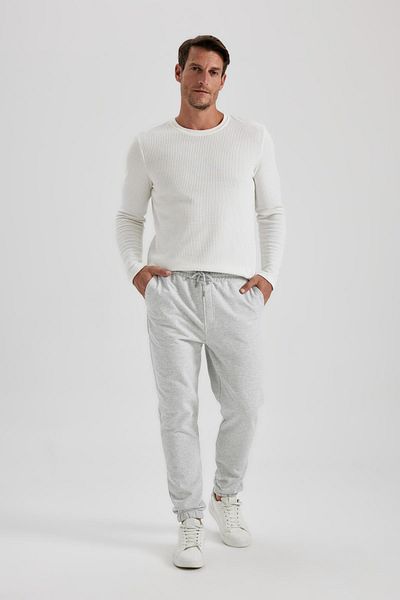 DeFacto Slim Fit Elastic Leg Premium Φούτερ