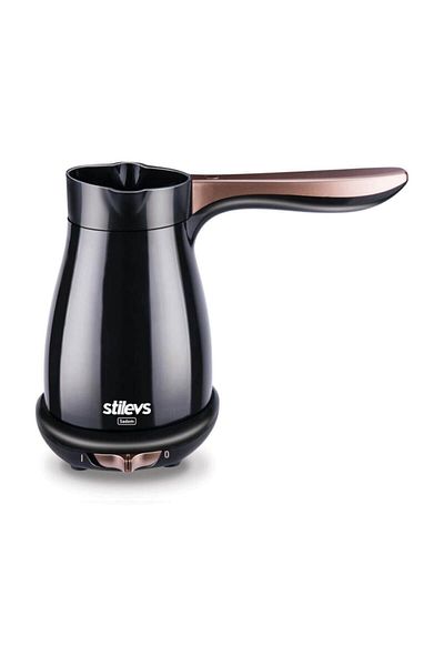 Stilevs Sadem Coffee Machine - Black & Copper