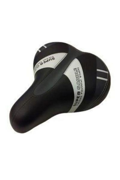 Asroya Bicycle Wide Comfortable Soft Spring Saddle Seat Bicycle Seat Saddle Spare Parts Accessory