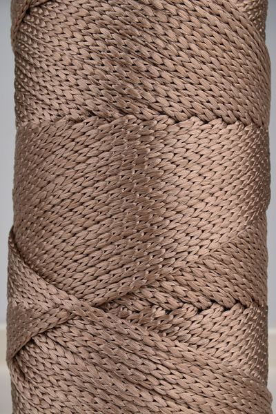 SENSY 5 Mm - 400 gr Polyester Macrame Thread Mink 95 M Polyester Macrame Thread Supla Thread And Bag Thread