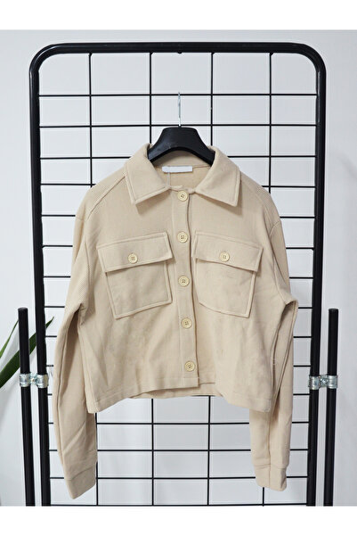 REFA COLLECTİON Bej Waffle Ceket