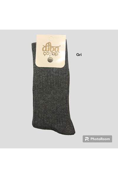 Diba μάλλινες κάλτσες unisex μοντέλο 36-40 μονές