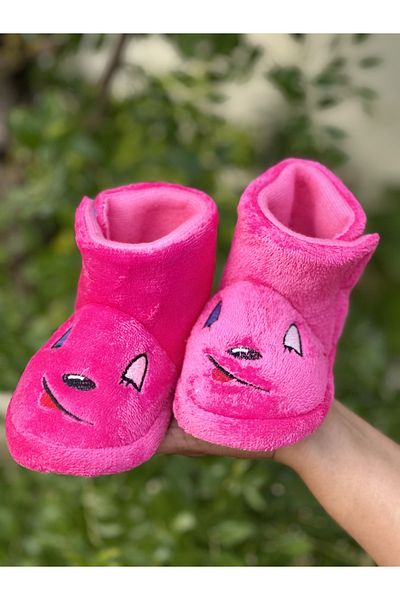 Bold Boutique Velcro Άνετη χρήση Κομψά παιδικά παπούτσια νηπιαγωγείου Χειμερινές μπότες για το σπίτι Παντόφλες