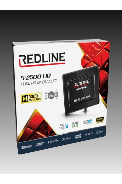 Redline S-2500 FULL HD UYDU ALICI DAHİLİ WİFİ