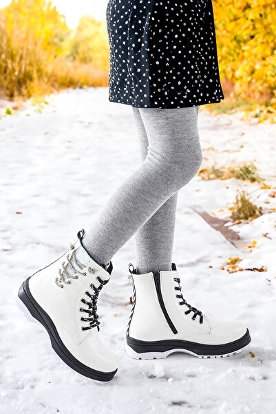 Kiko Kids Cizme pentru fetiță Thermo Sole 621 Piatră șifonată