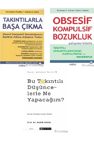 Destek Yayınları Takıntılarla Başa Çıkma-Obsesif Kompulsif Bozukluk Çalışma-B...