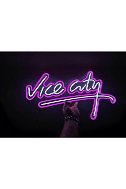 Extremmotif Vice City Neon Tabela Led 40cmx65cm