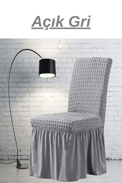 Ensari karaoğlu Bürümcük Fabric Chair Cover, Chair Cover with Skirts