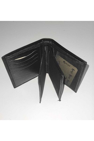 firdevsi hobi Real Leather Vertical Men's Wallet-gold series