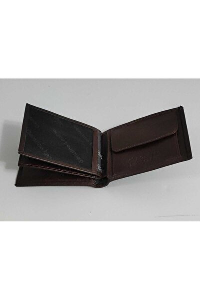 firdevsi hobi Ανδρικό πορτοφόλι από γνήσιο δέρμα με οριζόντια τροπή που χρησιμοποιείται για νομίσματα