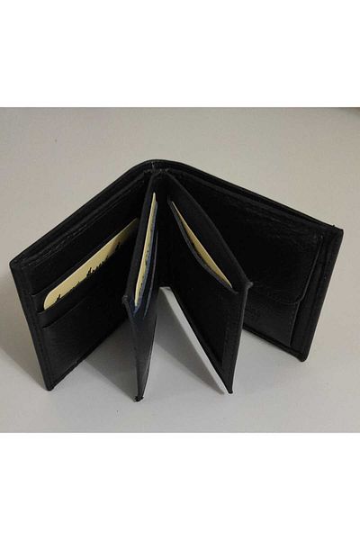 firdevsi hobi Real Leather Horizontal Men's Wallet with Coin