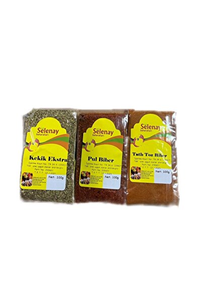 3 Çeşit Baharat Paketi