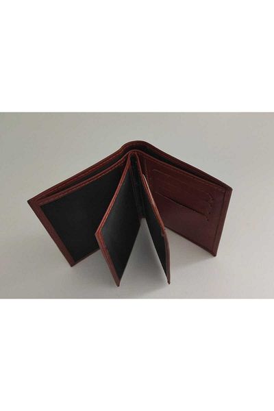 firdevsi hobi Real Leather Vertical Men's Wallet