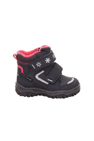 Superfit Husky Çocuk Cırtlı Gore-tex Kar Botu,(medium/orta), Gri Kumaş