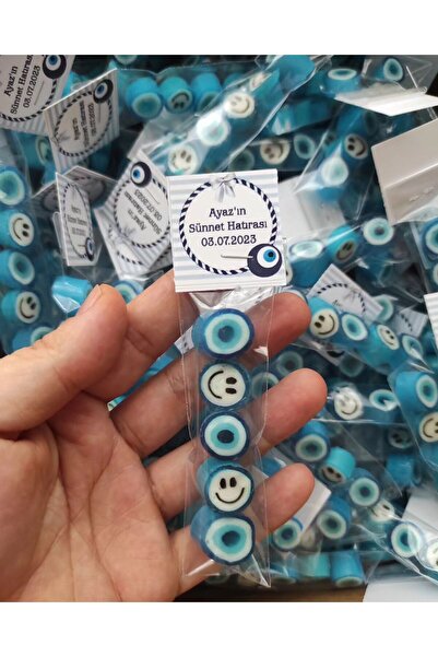 ŞEKERCİYAŞAR 5'li Nazar Mevlit- Sünnet- Doğum Günü, Düğün, Nişan Şekeri 10 Adet