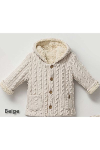 BABY FRESCO Welsoft Unisex Hooded Cardigan
