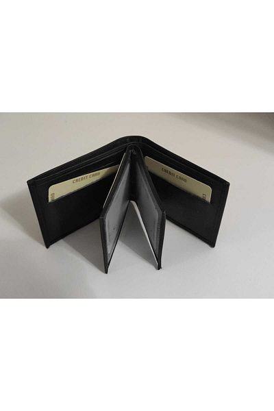 firdevsi hobi Real Leather Vertical Men's Wallet