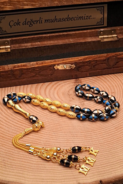 OTTOTESBİH Hediyelik Gümüş Harfli Kuka Tesbih, Isimli Tespih