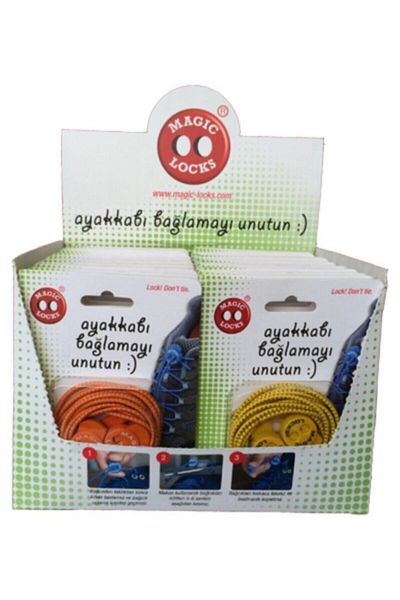 Magiclocks Brown Locking Elastic Smart Laces