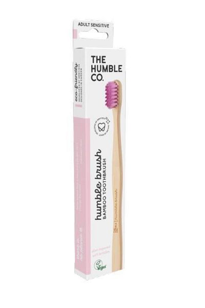 Humble Brush Adult Ultra Soft Bamboo Toothbrush Lilac