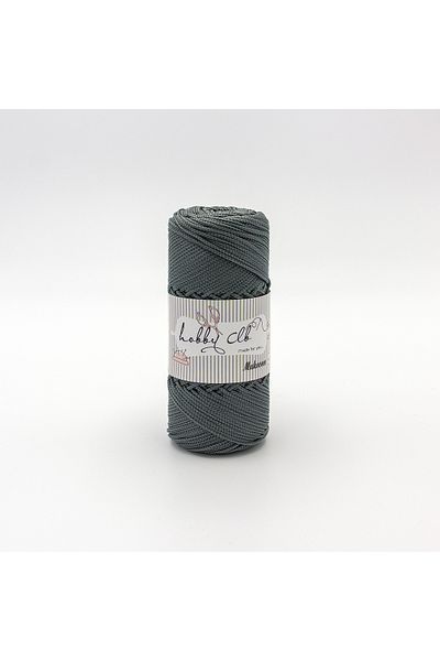 hobby club Hobby Clb Polyester Macrame Thread Gray