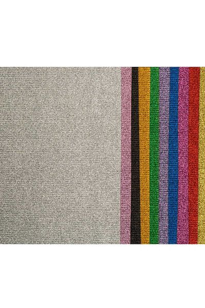 Bigpoint Corrugated Cardboard Glitter A4 Mixed 10 Colors
