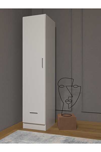 ESYAH Tek Kapaklı Tek Çekmeceli Dolap