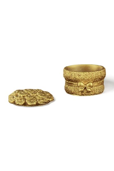 Evene Cutie Decorativă Cutie Multifuncțională Cutie Bijuterii Culoare Aurie Model 19