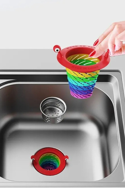 Riddex Lavabo Mesh Süzgeç Kapağı Lavabo Zemin Drenaj Sevimli Lavabo Filtresi ...